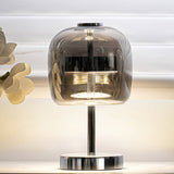 Cora Rain Glass Table Lamp, detail view 9