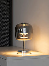 Cora Rain Glass Table Lamp, detail view 3