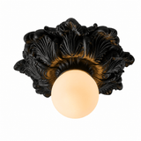 Dalia Moon Glass Ceiling Light, detail view 18