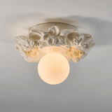 Dalia Moon Glass Ceiling Light, detail view 19