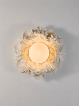 Dalia Moon Glass Ceiling Light, detail view 7