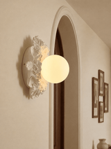 Dalia Moon Glass Ceiling Light, detail view 13
