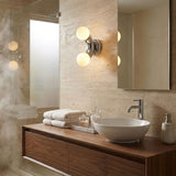 Ember Reed Glass Wall Light, detail view 7