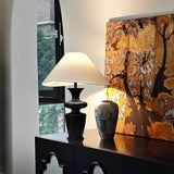 Faron Hearth Wood Table Lamp, detail view 2