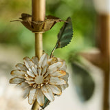 Flora Mist Iron Chandelier, detail view 10