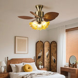 Isla Prism Glass Ceiling Fan, detail view 3