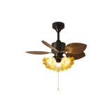 Isla Prism Glass Ceiling Fan, detail view 13