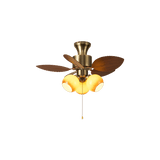 Isla Prism Glass Ceiling Fan, detail view 14