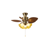Isla Prism Glass Ceiling Fan, detail view 16