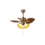 Isla Prism Glass Ceiling Fan, detail view 17