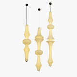 Nella Pine Metal Pendant Light by Maison Velume
