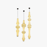 Nella Pine Metal Pendant Light, detail view 8