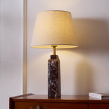 Solen Line Marble Table Lamp, detail view 3