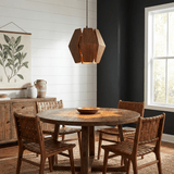 Vesper Lark Wood Pendant Light, detail view 3