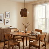 Vesper Lark Wood Pendant Light, detail view 4