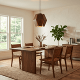 Vesper Lark Wood Pendant Light, detail view 7