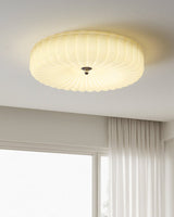 Aven Oak Glass Ceiling Light, detail view 3