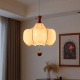 Cora Willow Wood Pendant Light, detail view 4