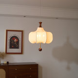 Cora Willow Wood Pendant Light, detail view 7