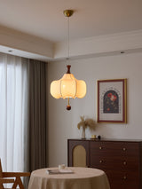 Cora Willow Wood Pendant Light, detail view 14