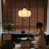 Cora Willow Wood Pendant Light, detail view 3