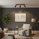 Alden Vine Wood Ceiling Light, detail view 3