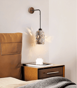 Rora Bay Travertine Wall Light, detail view 4