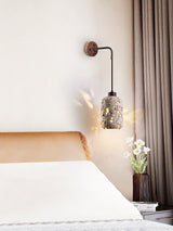 Rora Bay Travertine Wall Light, detail view 5