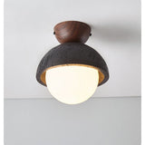 Vian Wave Travertine Ceiling Light, detail view 17