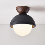 Vian Wave Travertine Ceiling Light, detail view 15