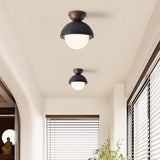 Vian Wave Travertine Ceiling Light, detail view 4