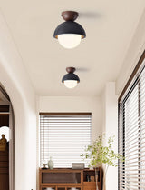 Vian Wave Travertine Ceiling Light, detail view 5