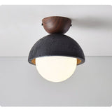 Vian Wave Travertine Ceiling Light, detail view 8