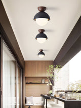 Vian Wave Travertine Ceiling Light, detail view 12