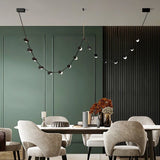 Avel Wave Acrylic Pendant Light, detail view 4