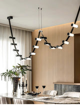 Avel Wave Acrylic Pendant Light, detail view 5