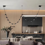 Avel Wave Acrylic Pendant Light, detail view 9