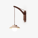 Calia Orbit Travertine Wall Light by Maison Velume