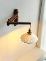 Alden Linden Ceramic Wall Light, detail view 2