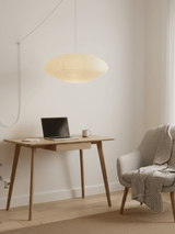 Isla Reed Metal Pendant Light, detail view 8