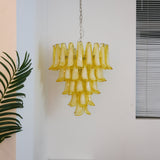 Thea Dawn Glass Chandelier, detail view 3