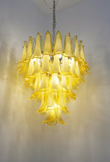 Thea Dawn Glass Chandelier, detail view 16