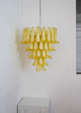 Thea Dawn Glass Chandelier, detail view 4