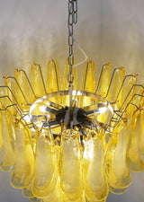 Thea Dawn Glass Chandelier, detail view 6