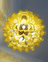 Thea Dawn Glass Chandelier, detail view 8