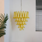 Thea Dawn Glass Chandelier, detail view 11