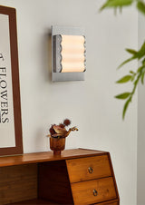 Vale Pearl Fabric Wall Light, detail view 15