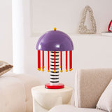 Vera Winter Metal Table Lamp, detail view 2