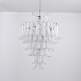 Cora Wisp Glass Chandelier, detail view 4