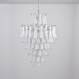 Cora Wisp Glass Chandelier, detail view 5